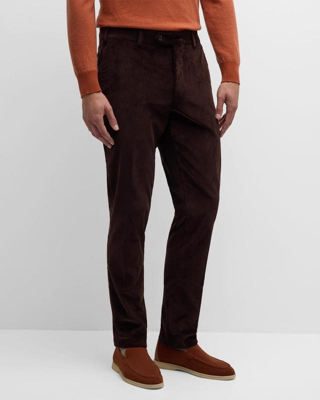 Mens Pantaflat Slim Corduroy Trousers Product Image