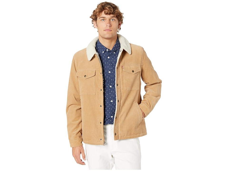 Levi's(r) Two-Pocket Trucker with Soft Sherpa Men's Clothing Product Image