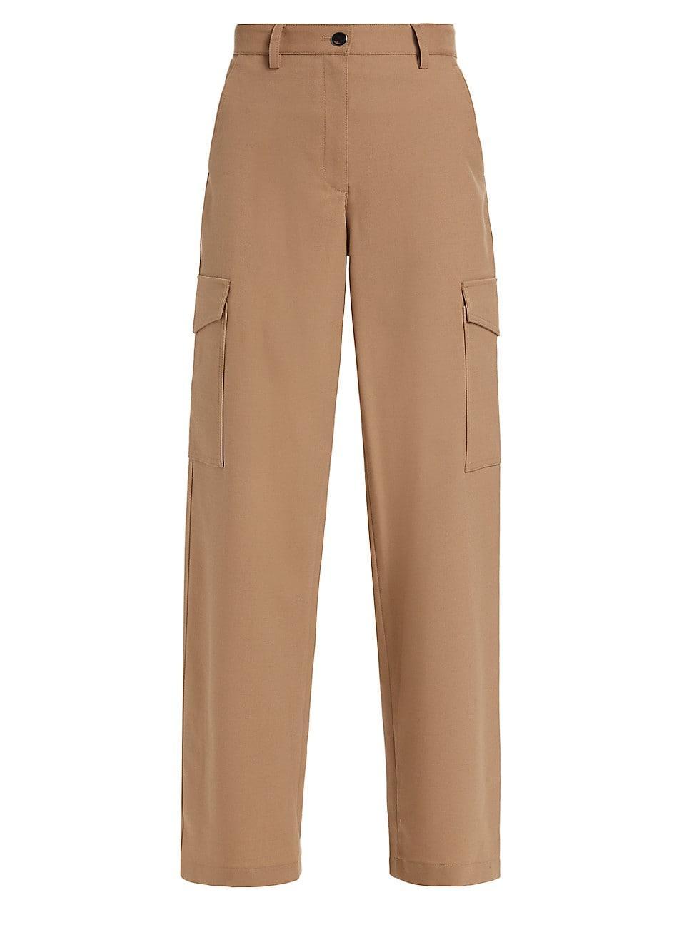 Relaxed Straight-Leg Cargo Pants Product Image