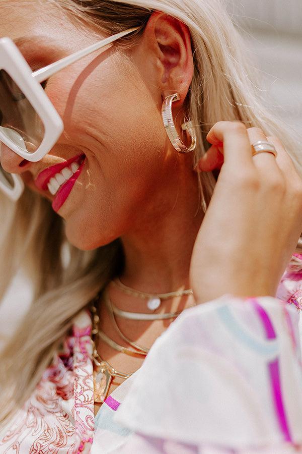 Join The Party Hoop Earrings Product Image