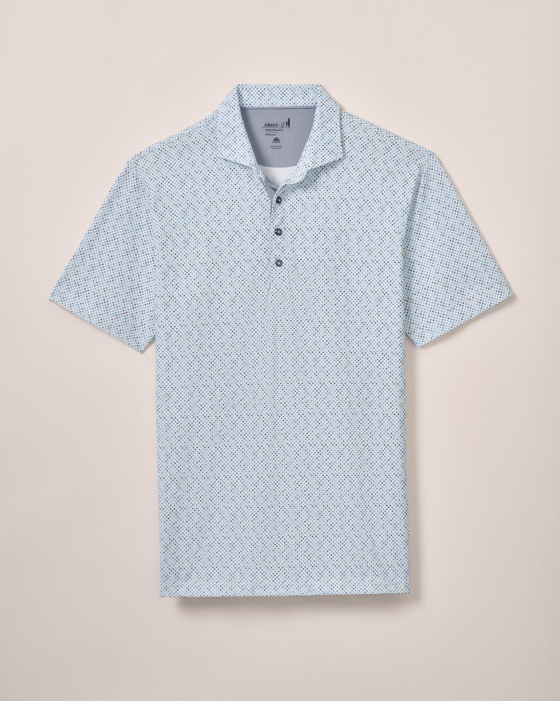 Performance Mesh Polo - Razz Print Male Product Image