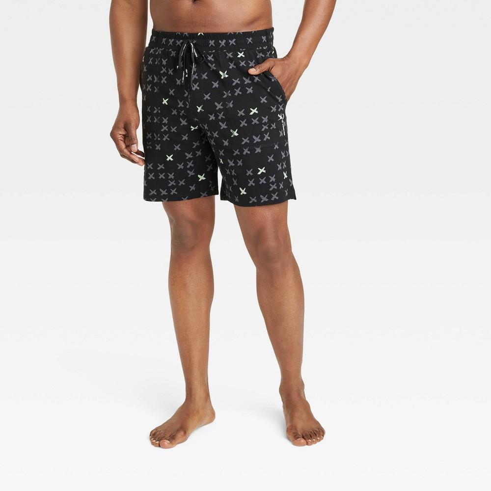 Pair of Thieves Mens Super Soft Lounge Pajama Shorts - Black Product Image