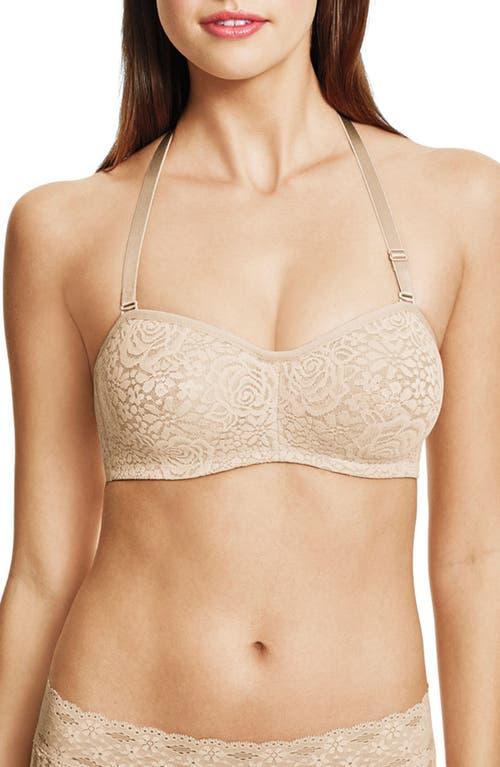 Womens Halo Lace Strapless Bra Product Image