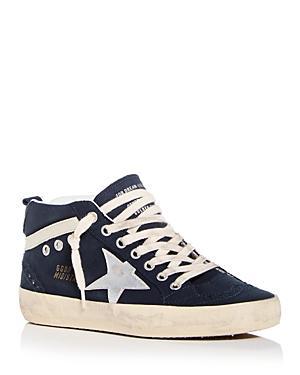 Golden Goose Womens Mid Star Mid Top Sneakers Product Image