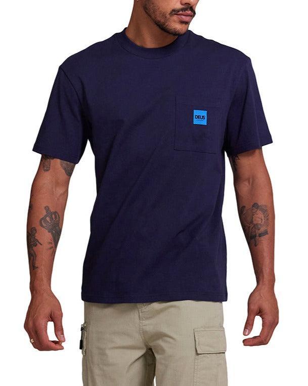 Take Off Pocket Tee - Navy Product Image