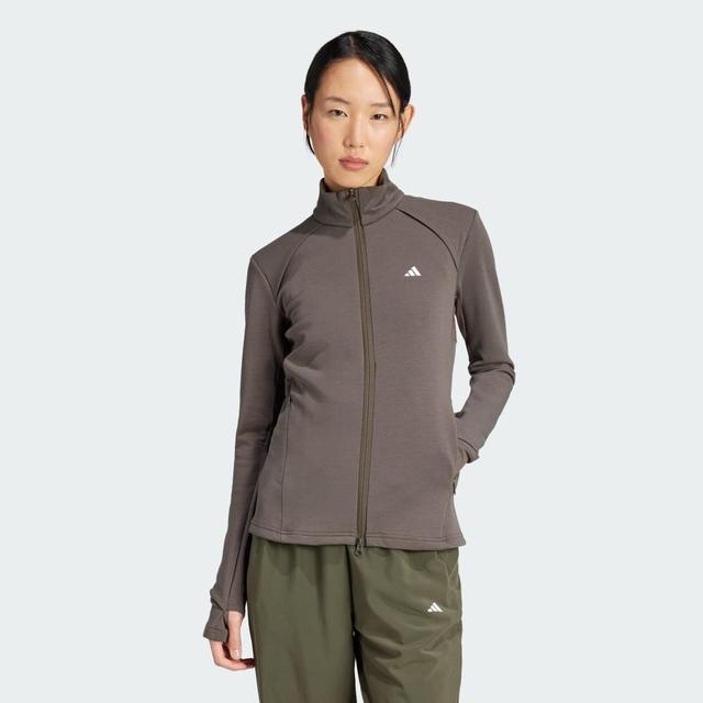 adidas Training Cover-Up Shadow Fig M Womens Product Image