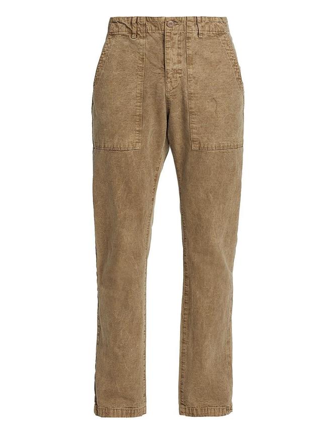 Mens Slim-Straight Utility Jeans Product Image