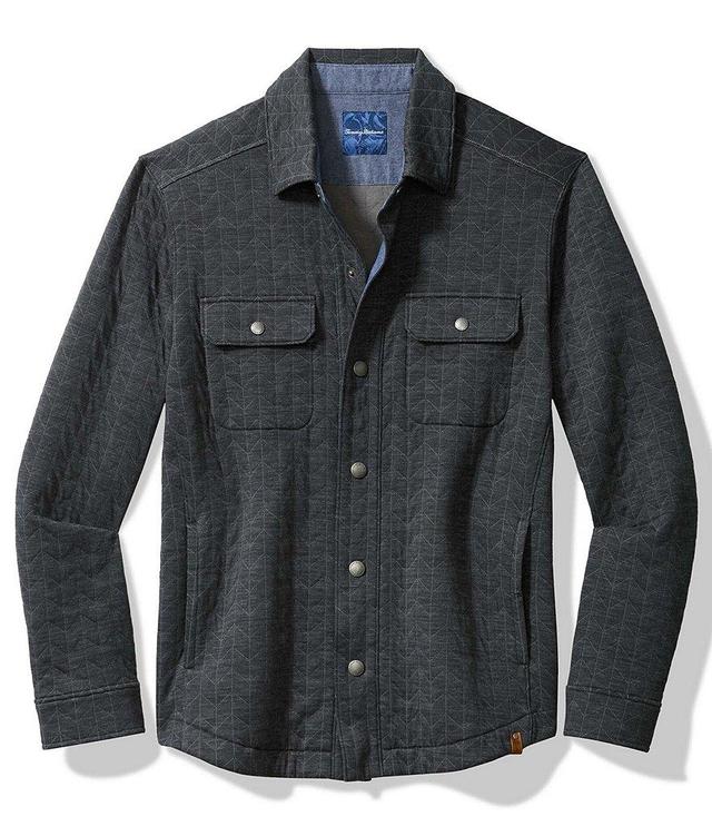 Tommy Bahama Cobble Hill Long Sleeve Snap Front CPO Shirt Product Image