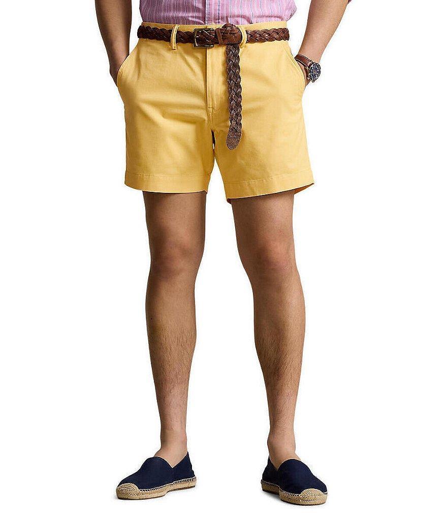 Polo Ralph Lauren Stretch Classic-Fit Chino 6#double; Inseam Shorts Product Image