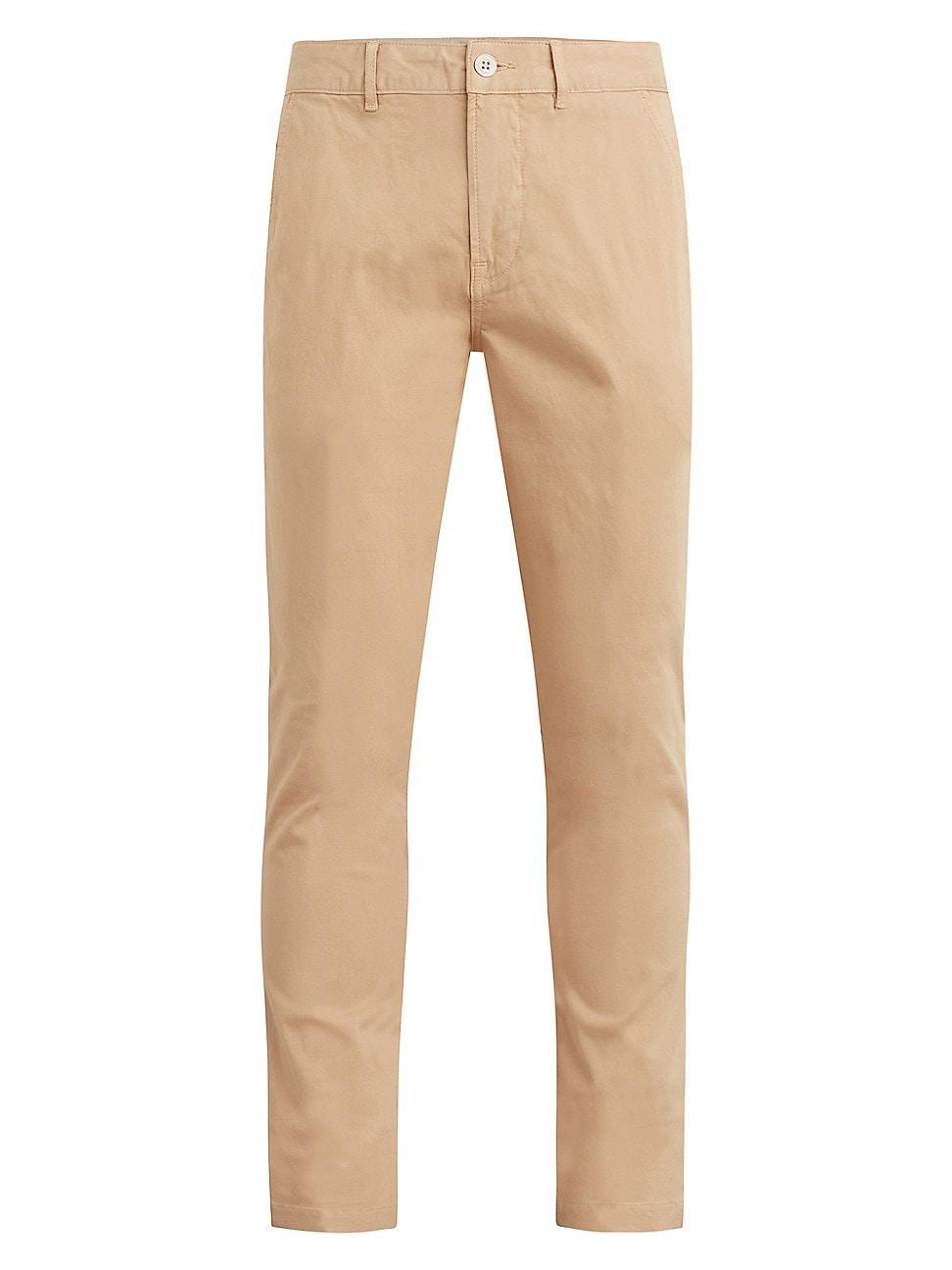 Hudson Jeans Classic Slim Straight Chino in Mocha (Mocha) Men's Casual Pants Product Image