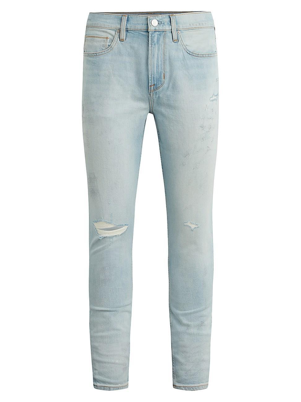 Mens Zack Distressed Cruiser Skinny Jeans Product Image