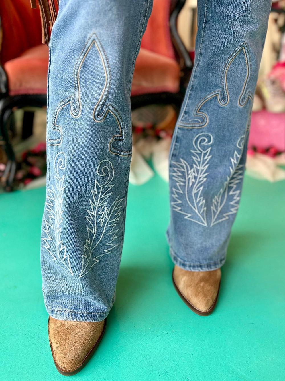 Blame It On My Roots Jeans Product Image