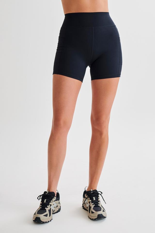 Martina Bike Shorts With Pocket - Black Product Image