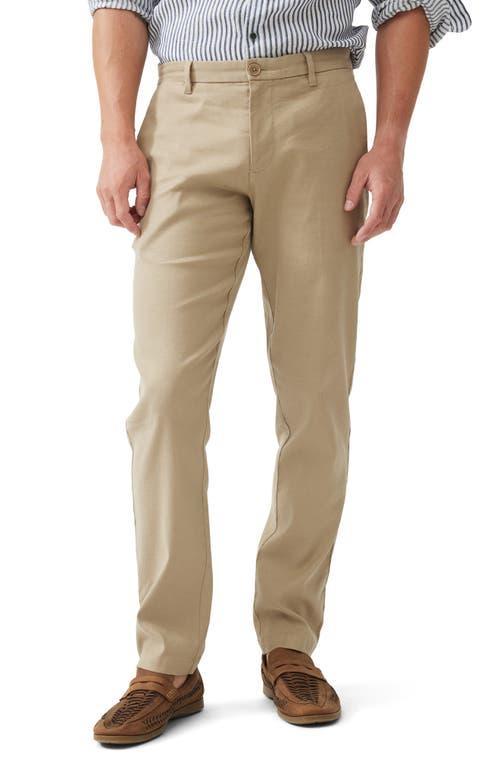 Rodd & Gunn Hurleyville Flat Front Linen Blend Chinos Product Image