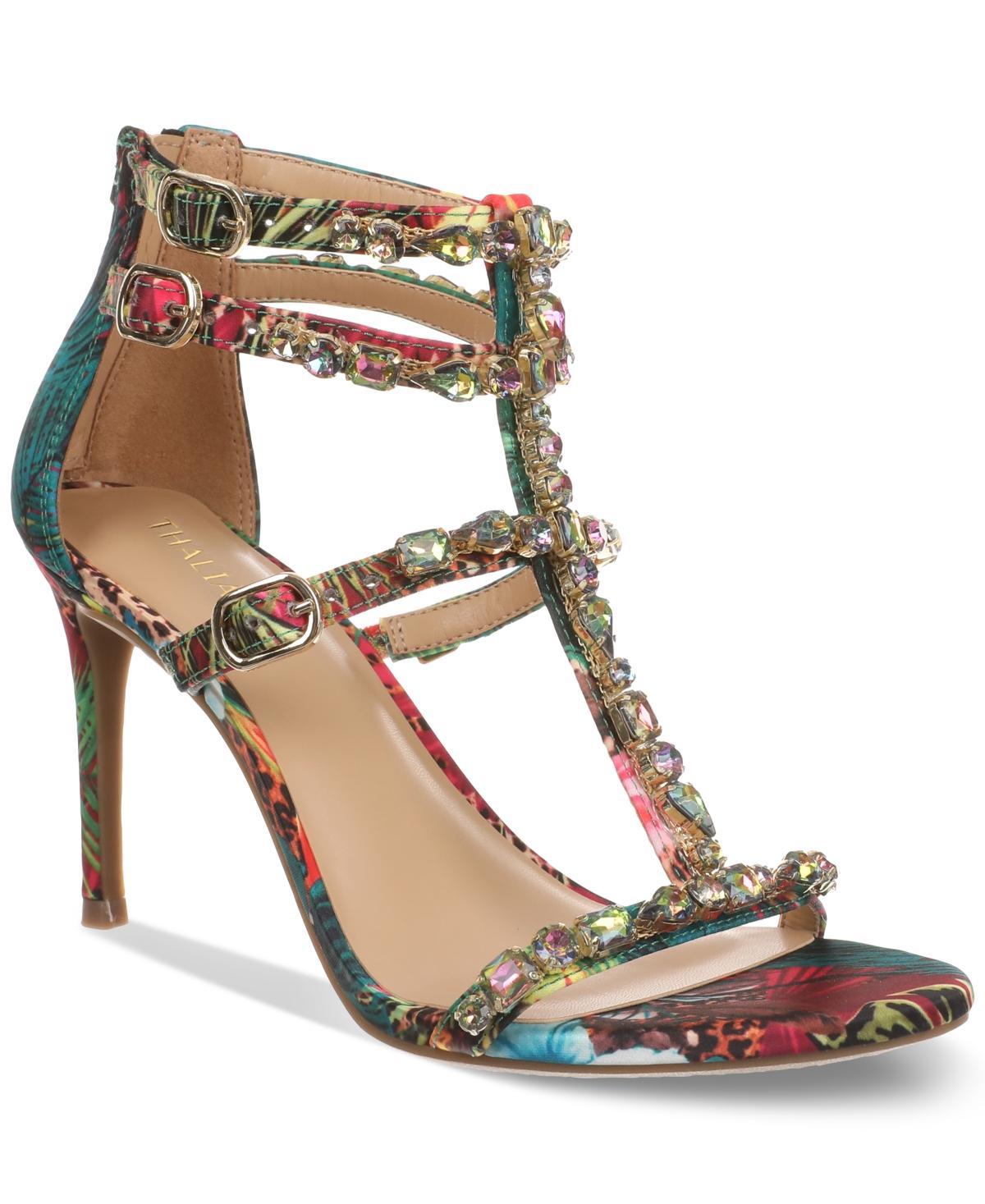 Thalia Sodi Womens Shyla Embellished Strappy Dress Sandals Product Image