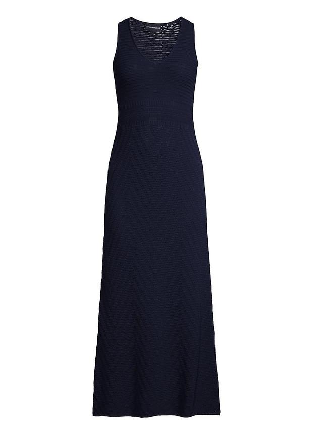 Womens Crochet Maxi Dress Product Image