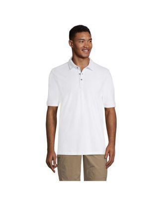 Lands End Mens CoolMax Mesh Short Sleeve Polo Shirt Product Image