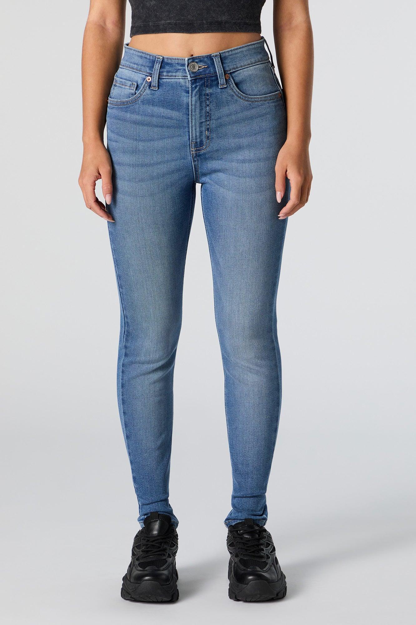 Dark Wash High Rise Skinny Jean Female Product Image