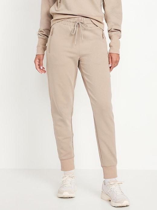 High-Waisted Dynamic Fleece Joggers Product Image