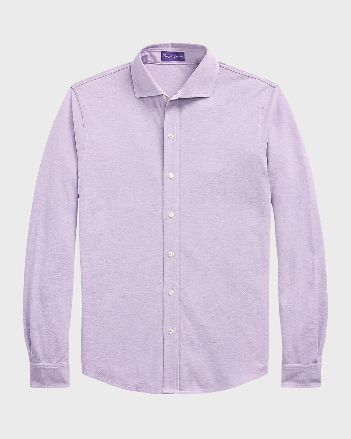 Men's Washed Piqué Shirt Product Image