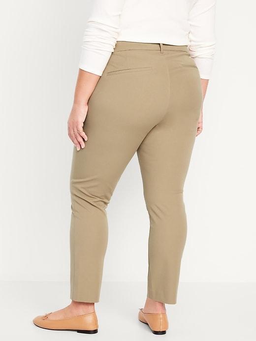 High-Waisted Pixie Skinny Ankle Pants Product Image