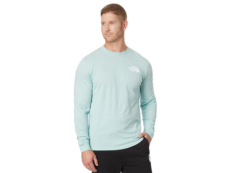 The North Face Men's L/S Box NSE Tee (Muted Pine) Men's T Shirt Product Image