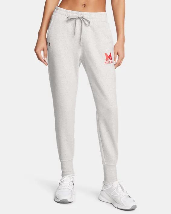 Womens UA Rival Fleece Collegiate Joggers Product Image