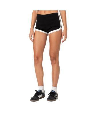 Edikted Womens Elana contrast micro shorts Product Image