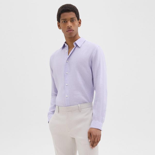 Relaxed Linen Irving Shirt | Theory Product Image