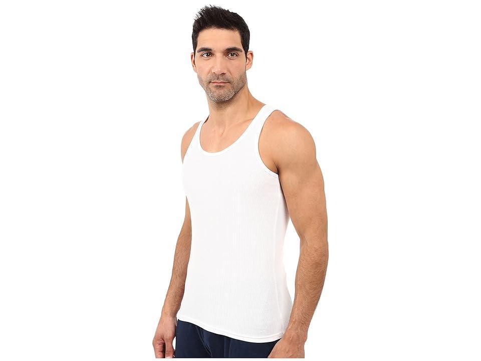 Mens Tommy Hilfiger 3-pack Cotton Classic Tank Top with Moisture Wicking Product Image