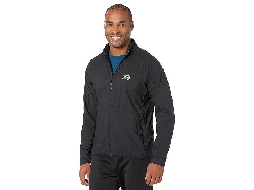 Mountain Hardwear Men's Kor Airshell Full Zip Jacket Blue Slate Product Image