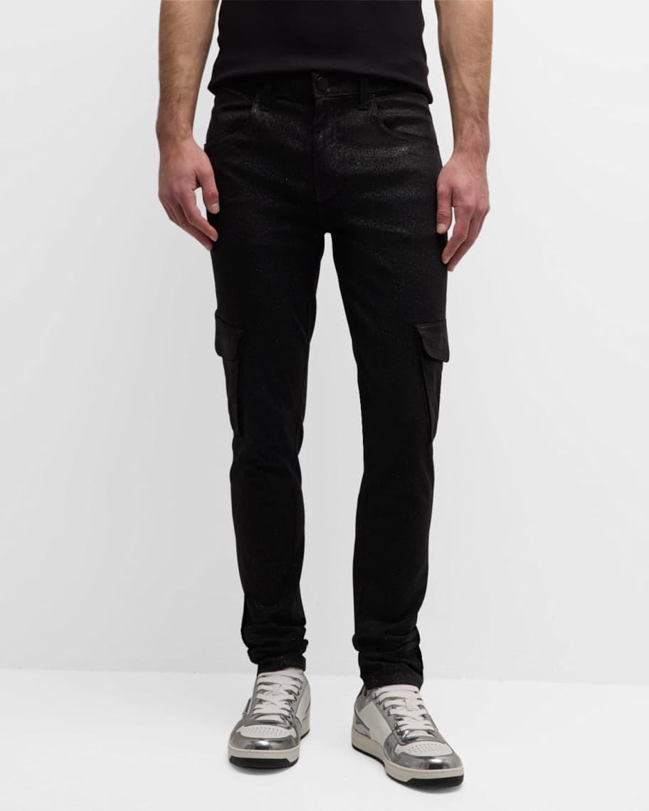 Mens Preston Glitter Jeans Product Image