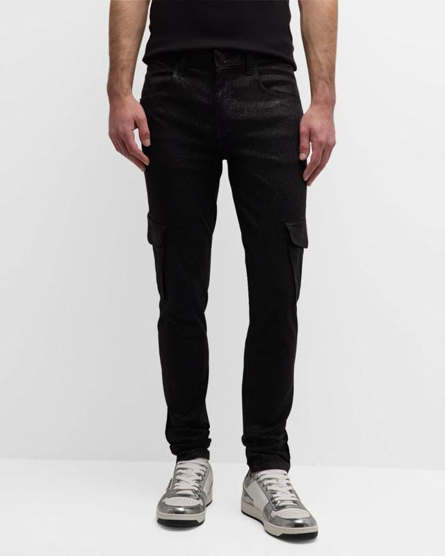 Mens Deniro Glitter Cargo Pants Product Image