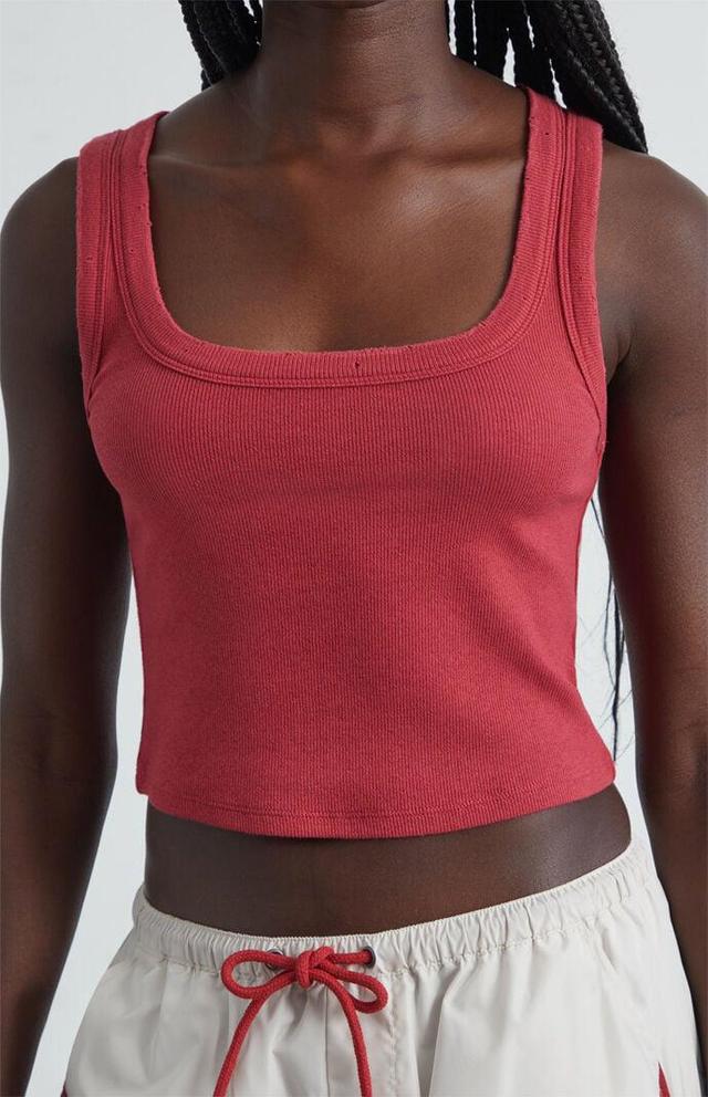 Est. PAC 1980 Women's Ripped Edge Ribbed Tank Top Product Image