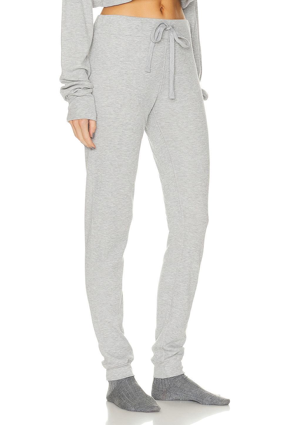 Eterne Thermal Drawstring Pant in Grey Product Image