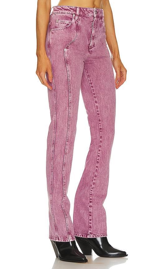 Isabel Marant Etoile Vonny Pant in Light Pink - Pink. Size 38 (also in 34, 36). Product Image