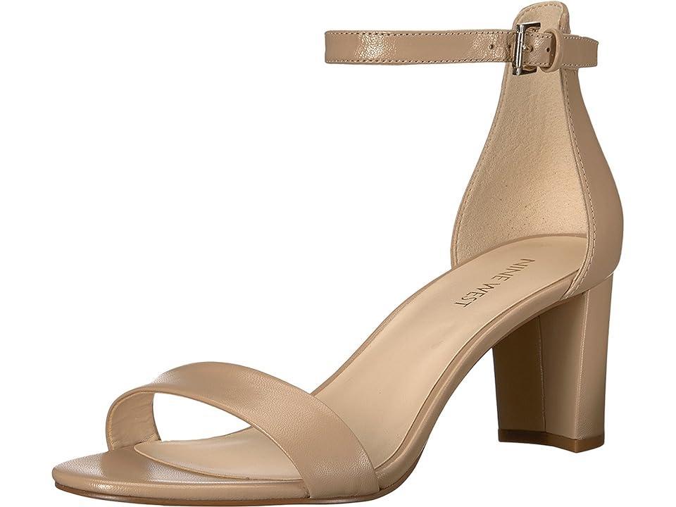 Nine West Pruce Womens Leather Dress Sandals Product Image