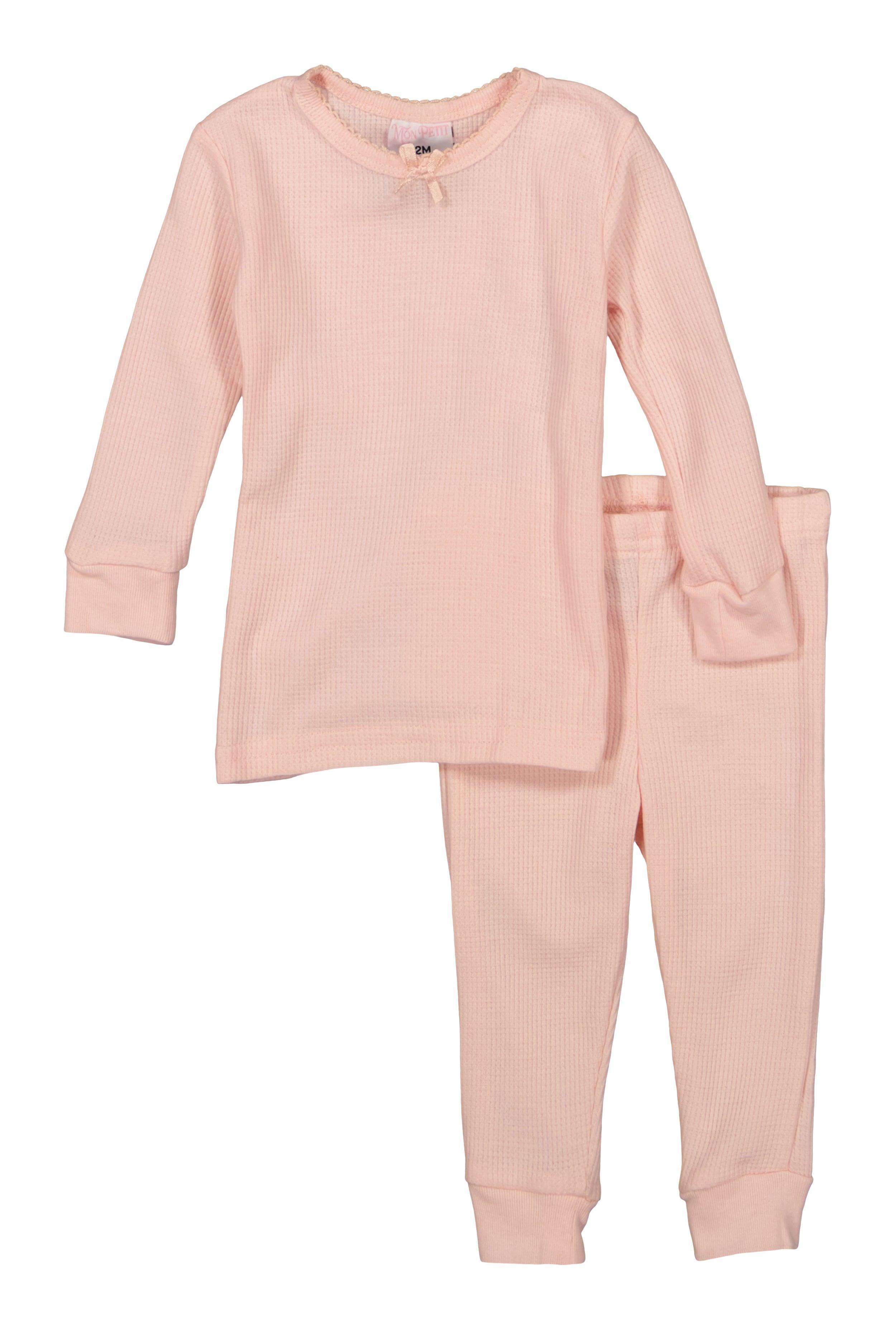 Womens Baby Girls 12-24M Thermal Top and Pants Set Product Image