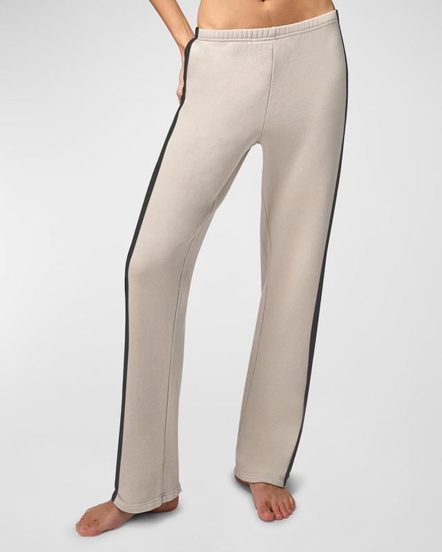 Joy Stripe Straight-Leg Pants Product Image