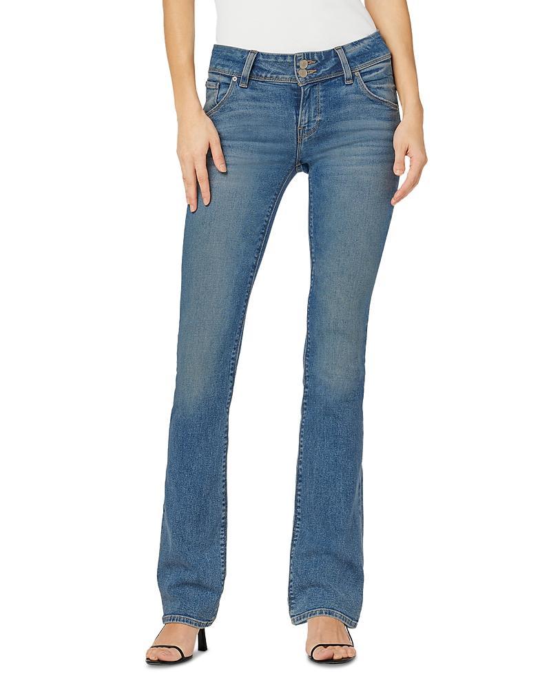 Womens Beth Mid-Rise Babyboot Jeans Product Image