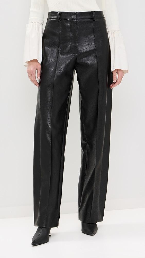 Prabal Gurung Deep Pleat Detail Pants | Shopbop Product Image