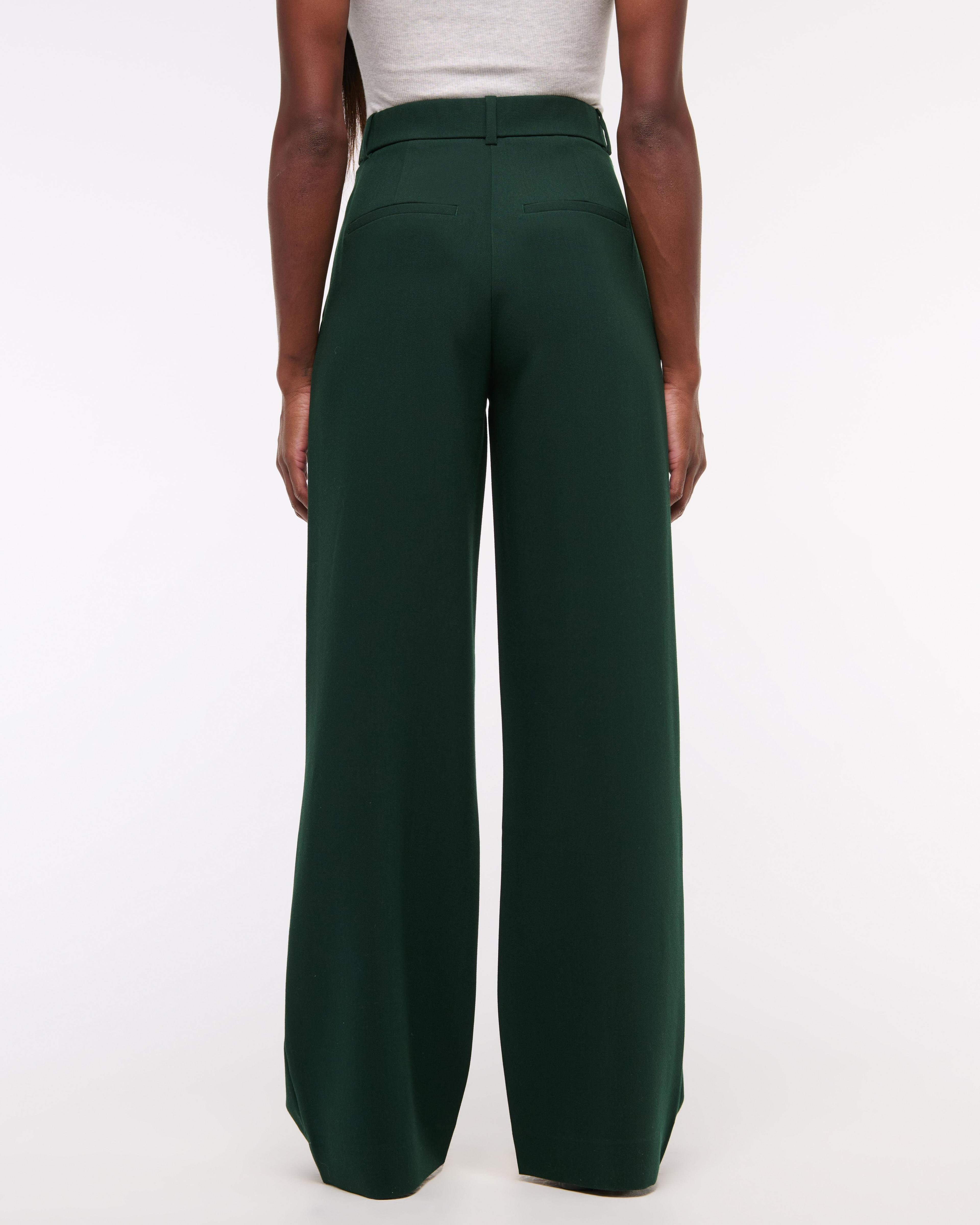 A&F Sloane Tailored Wide Leg Pant Product Image