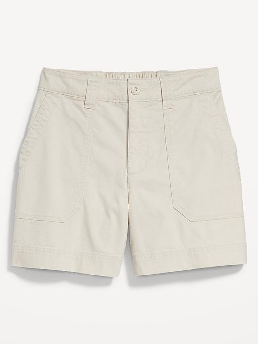 High-Waisted OGC Chino Shorts -- 5-inch inseam Product Image