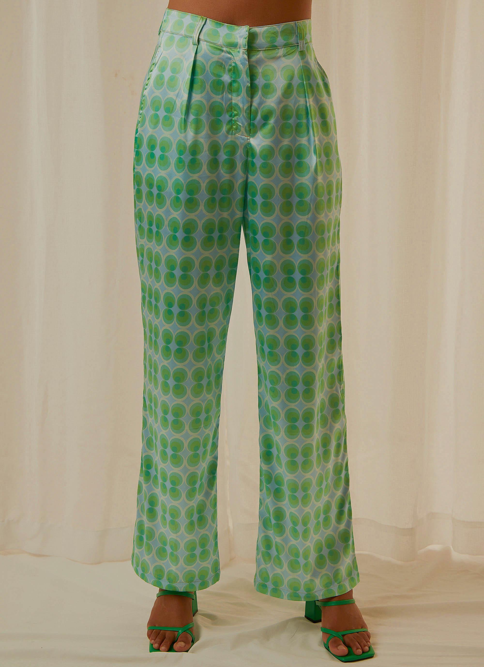 Past Treasures Pants - Seafoam Product Image