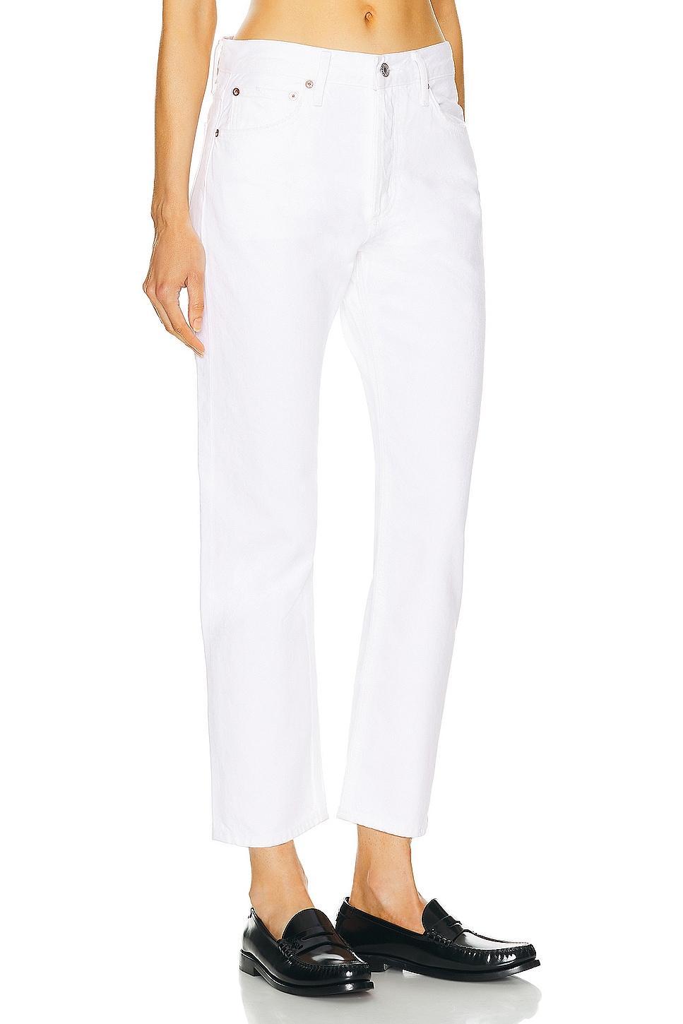 AGOLDE Parker Crop Straight Leg Organic Cotton Jeans Product Image