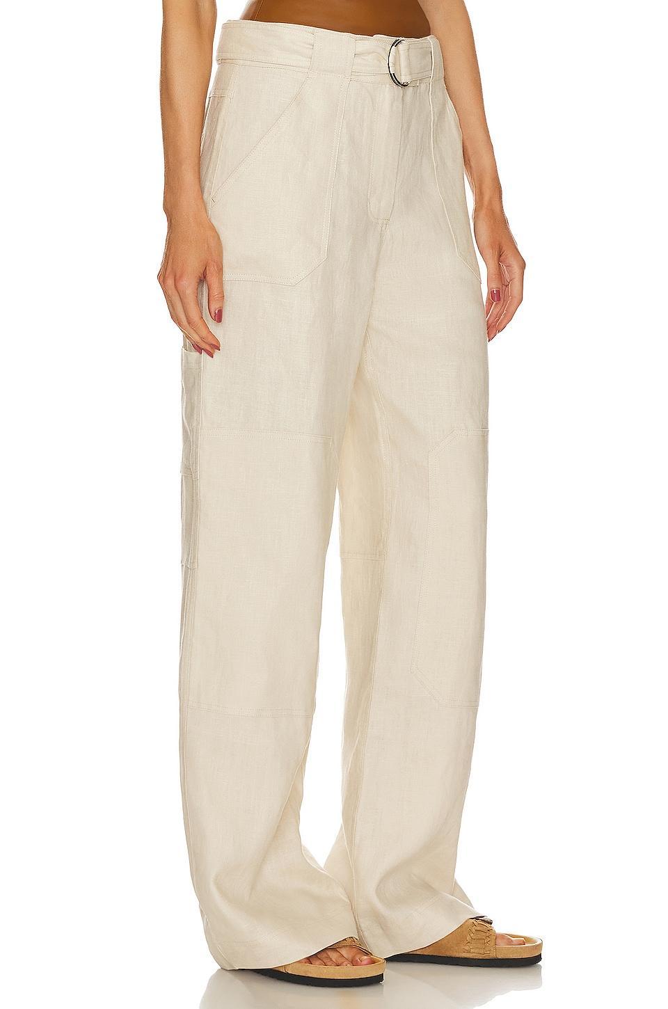 The Linen Cargo Pant GRLFRND Product Image