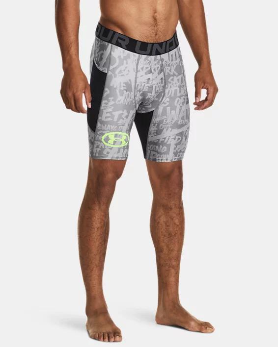 Mens HeatGear Message Compression Shorts Product Image