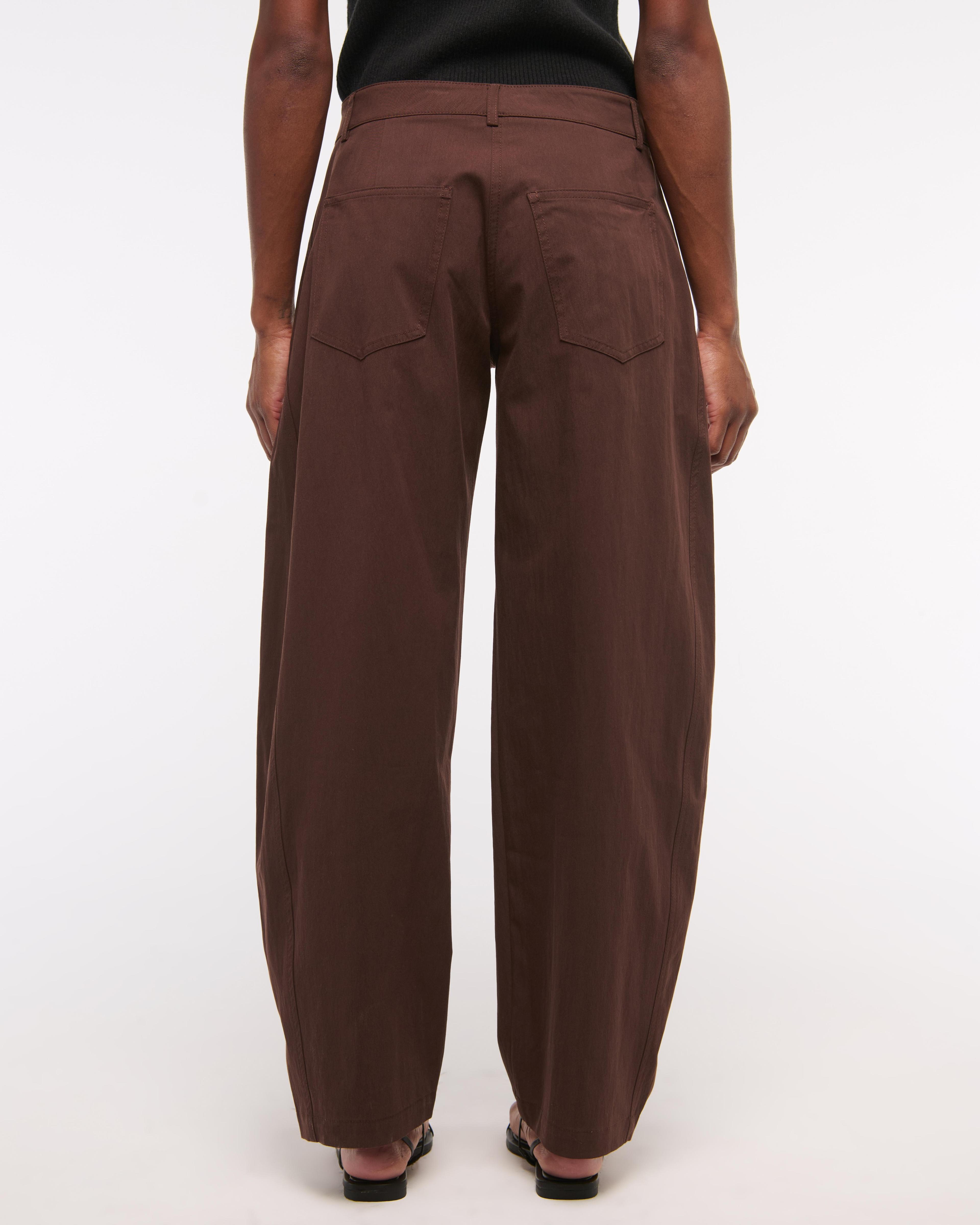 Mid Rise Barrel Pant Product Image