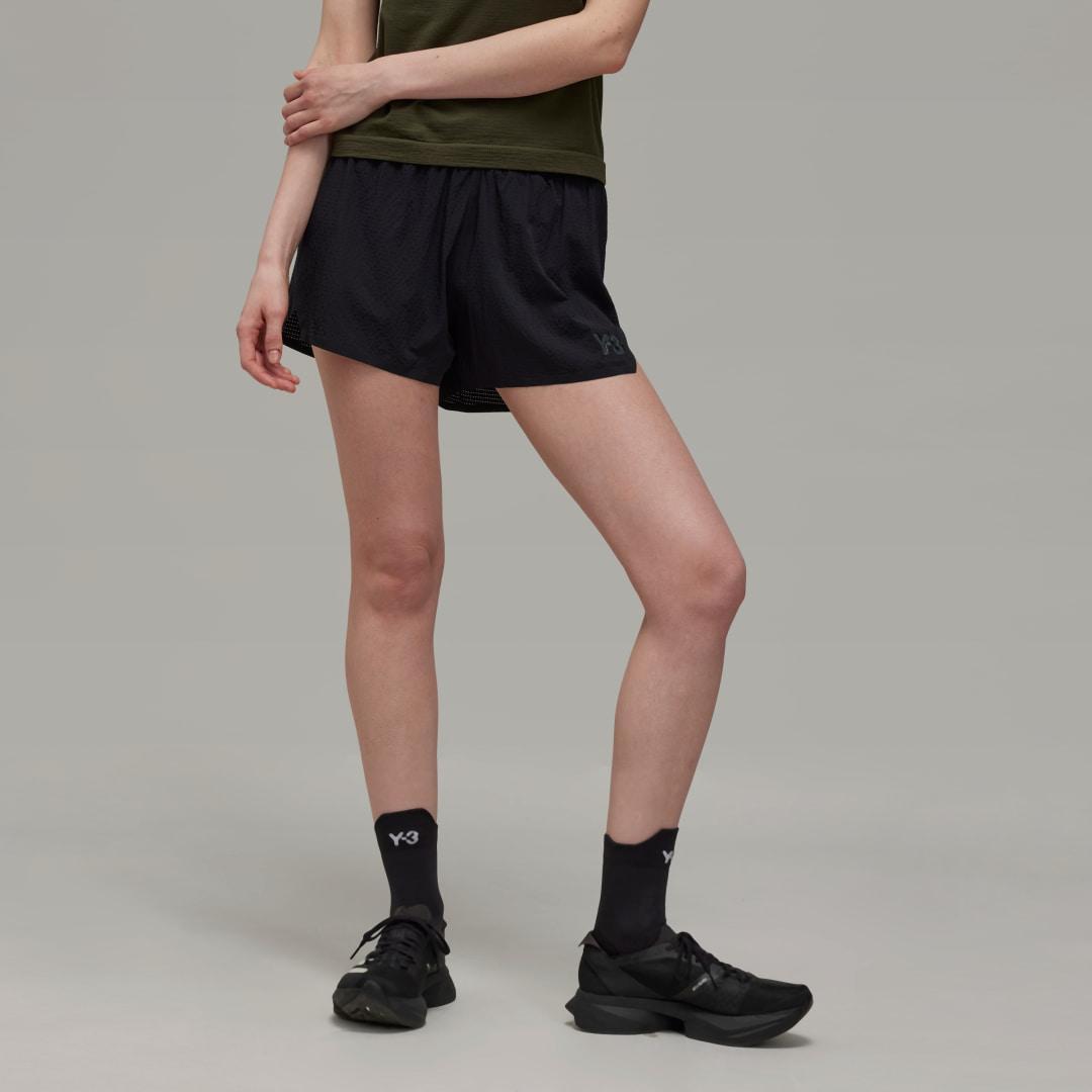 adidas Y-3 Running Shorts Black 2XS Womens Product Image