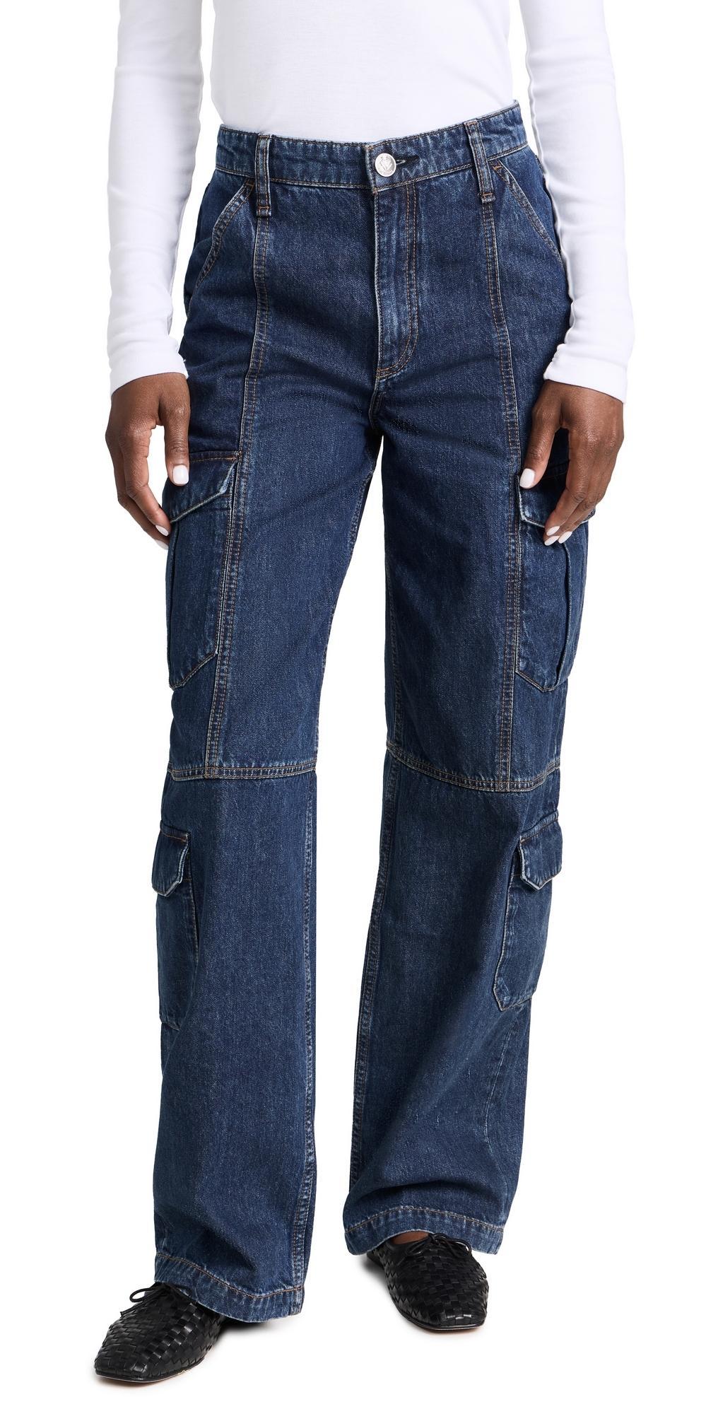 Womens Cailyn Cargo Jeans Product Image